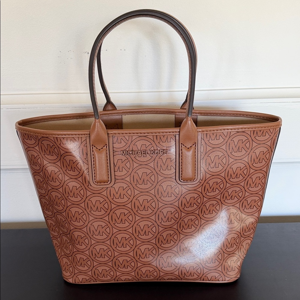 Michael Kors Jodie Small Logo Jacquard Tote Bag